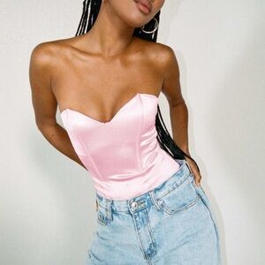 Princess Polly Huttley Bodysuit Pink